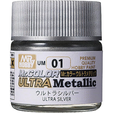 Gunze UM01 Mr Color Ultra Metallic Silver 10ml